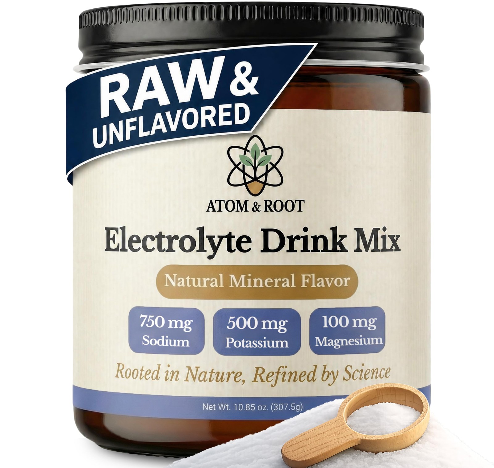 & Raw – No Flavor Sugar Stevia Or Citric Jar No