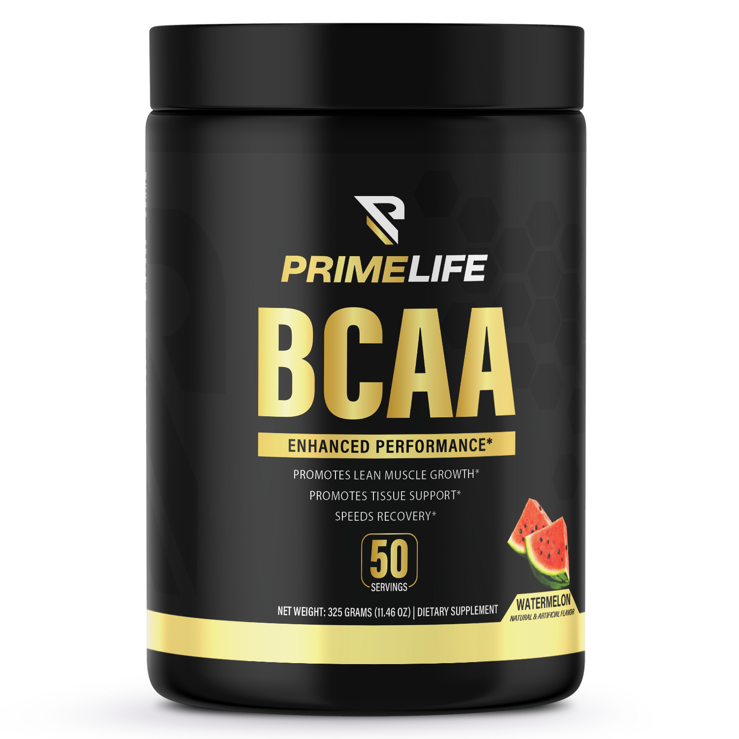 BCAA Recover & Fat Burner Metabolism Support Primelife 45 Servings Watermelon
