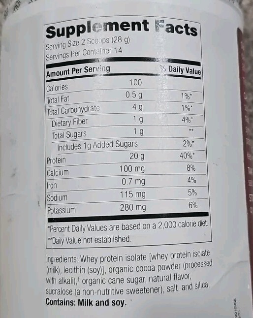 Bariatric Advantage High Protein Supplement Mix 20 Grams Whey Protein Isolate…