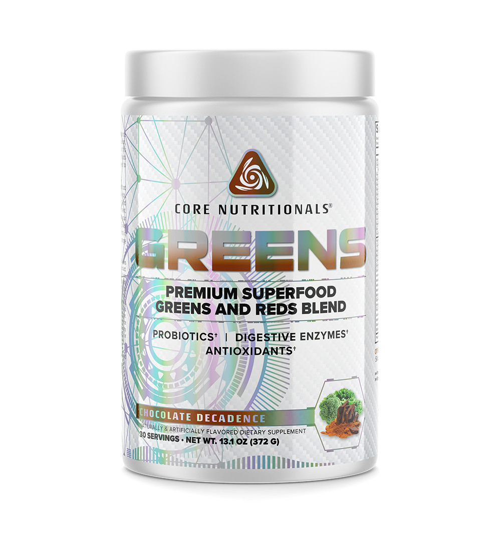 Core Nutritionals Greens Platinum Premium Superfood Blend 30 Serv (Chocolate)