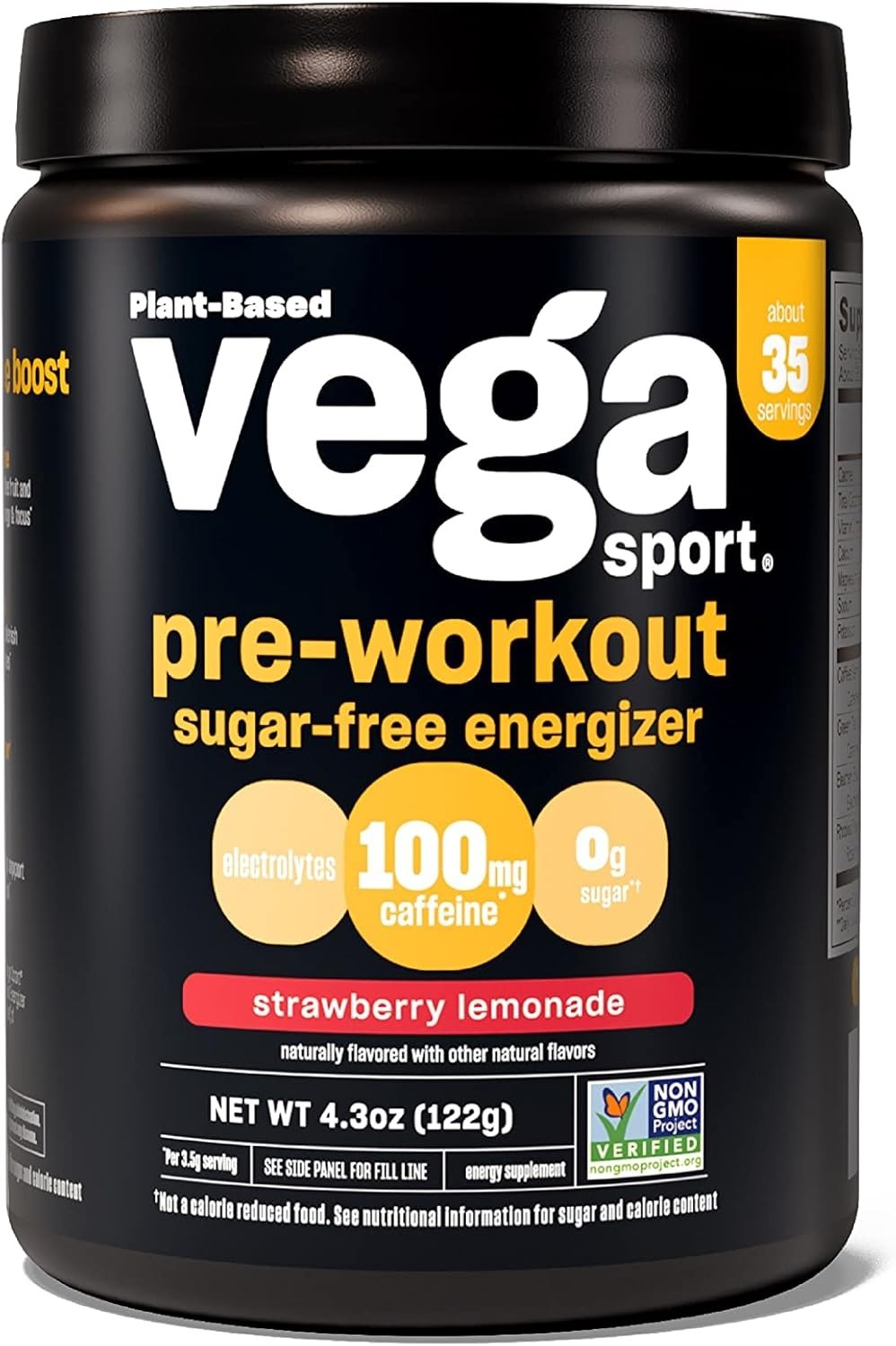Sport Sugar Free Pre-Workout Energizer, Strawberry Lemonade – Pre Workout Pow…