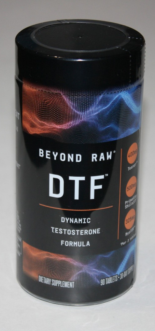 GNC / Beyond RAW – DTF Dynamic Testostereone Formula – 90 Tablets – Exp 04/27