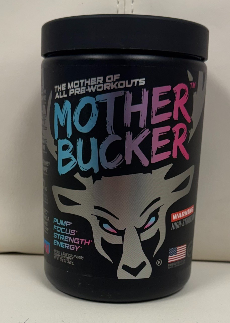 Bucked Up Mother Bucker MIAMI flavor13.8oz High Stimulant Brand New