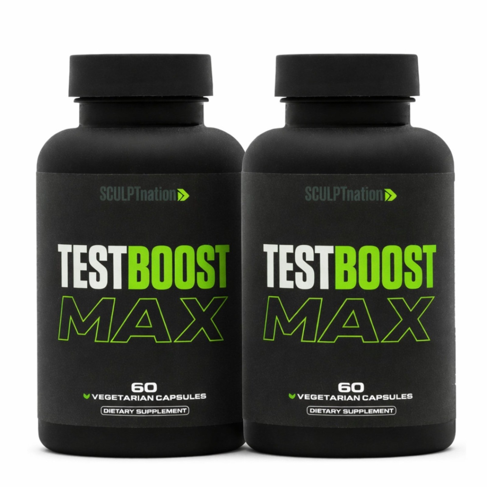2 bottles TEST BOOST Max Sculptnation Testosterone Build Muscle Men weight Loss