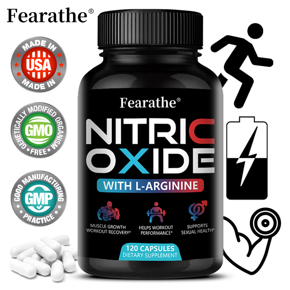 Nitric Oxide Supplement with L-Arginine, L-Citrulline HIGHEST POTENCY