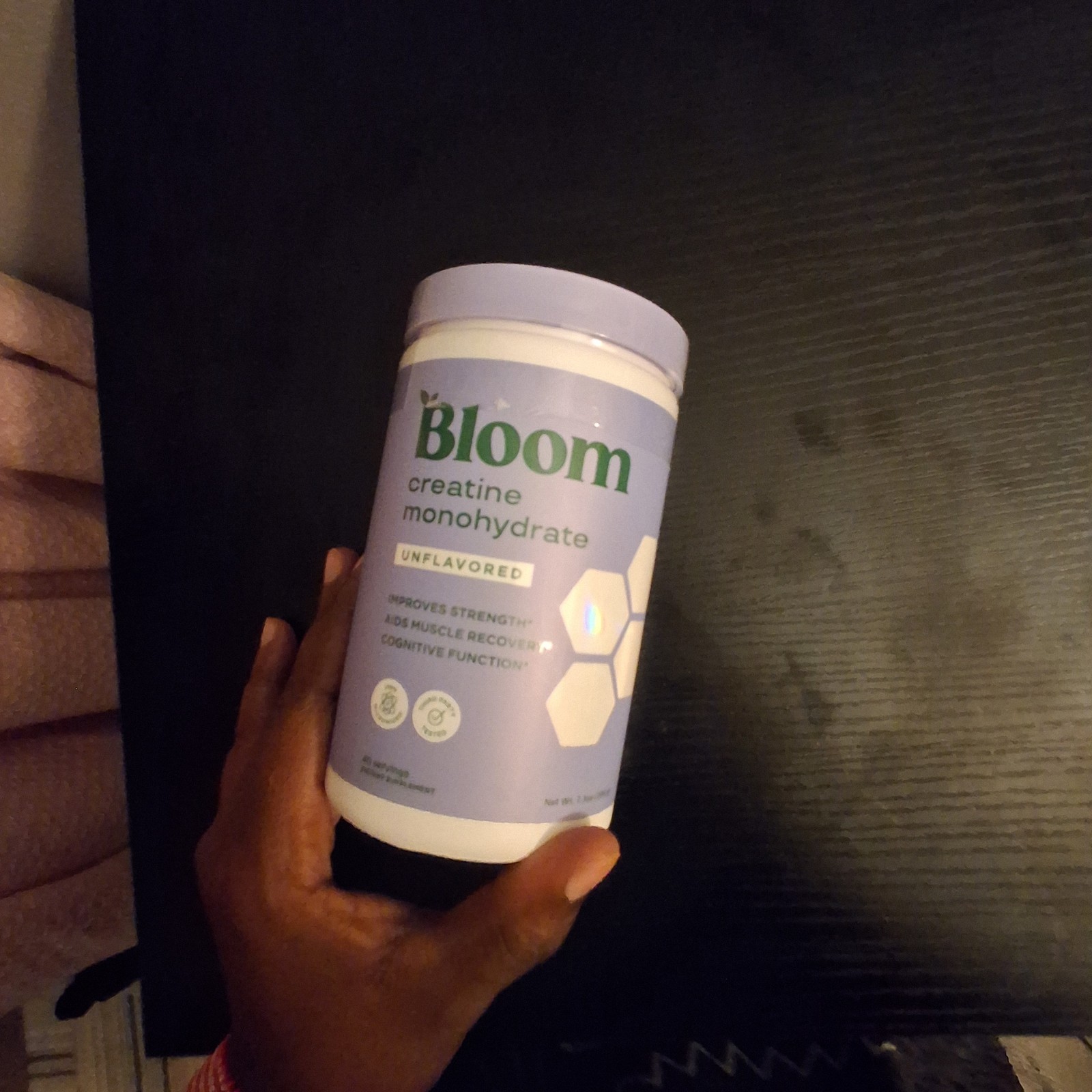 Bloom Nutrition Creatine Monohydrate Powder Micronized Creatine 12/26 G100