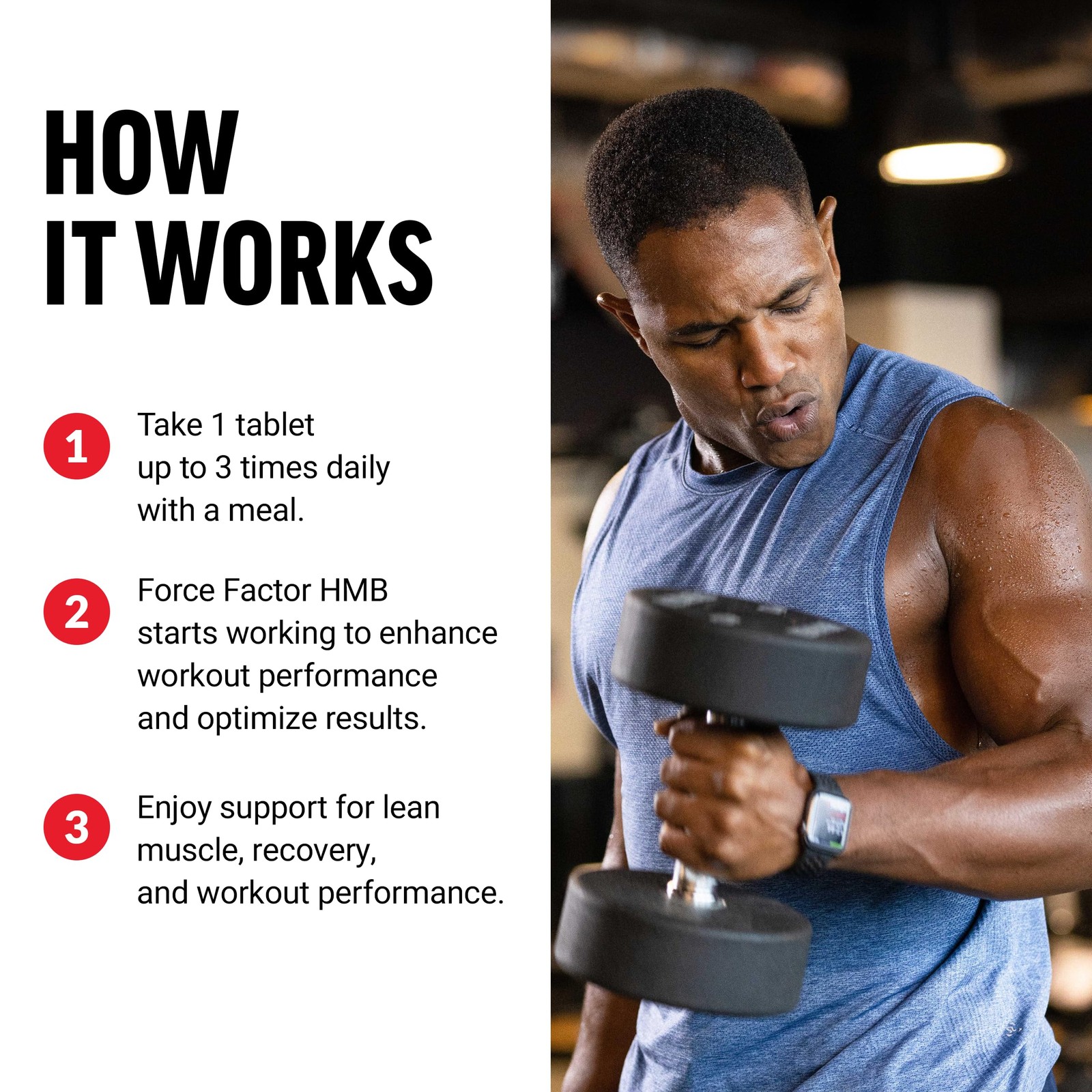 Force Factor Hmb Supplement To Preserve Lean Muscle Support Workout Recovery