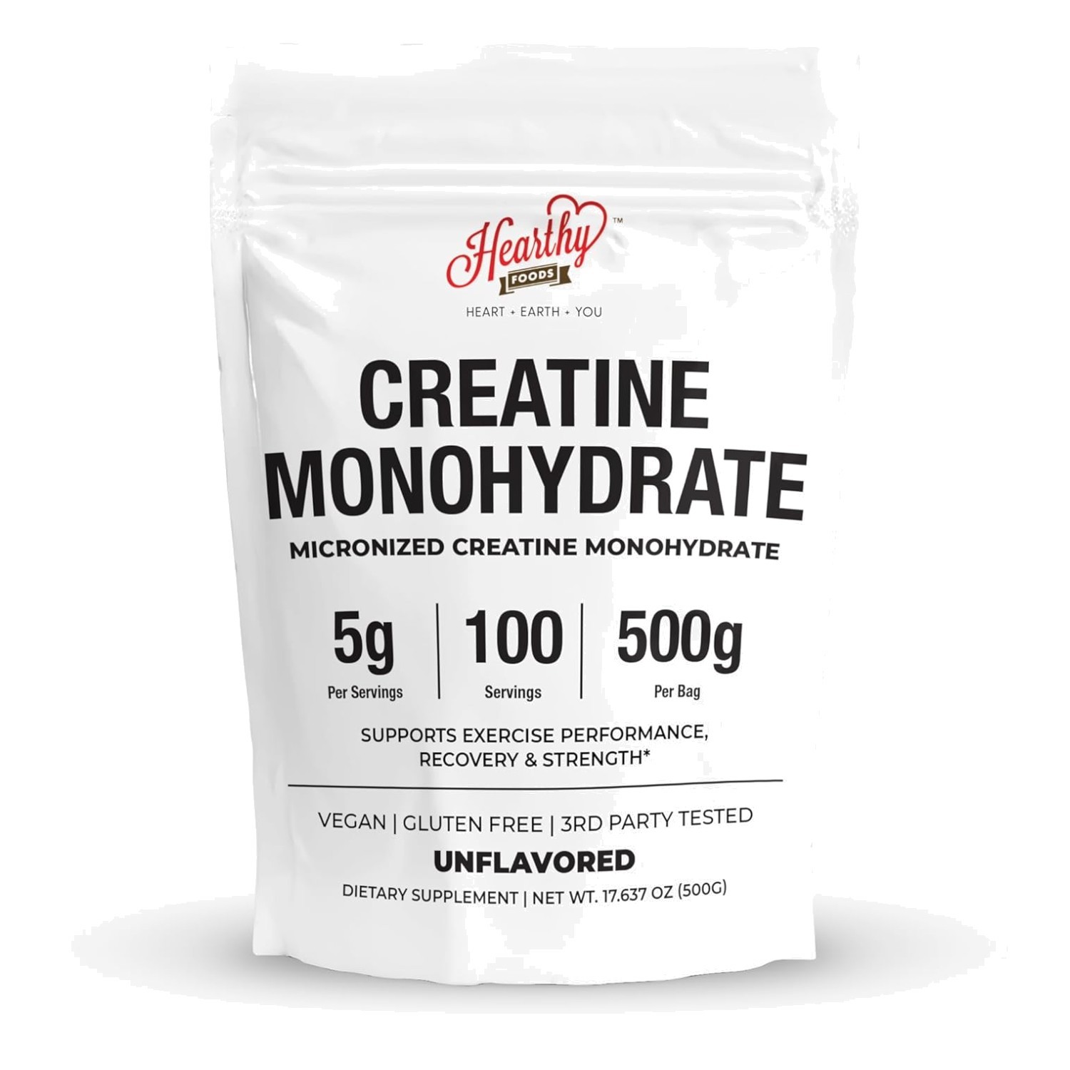 100 Servings of Pure Creatine Monohydrate – Boost Strength & Endurance Naturally