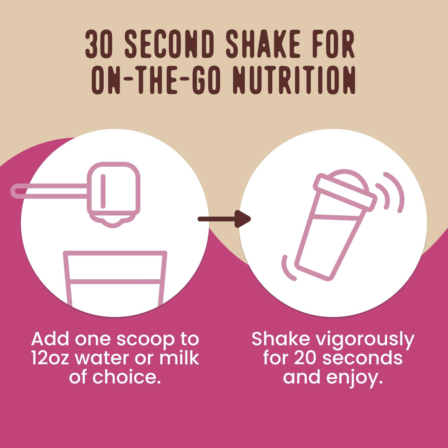 FlavCity All in One Protein Shake Powder, Vanilla Latte – 60mg Caffeine + Col…
