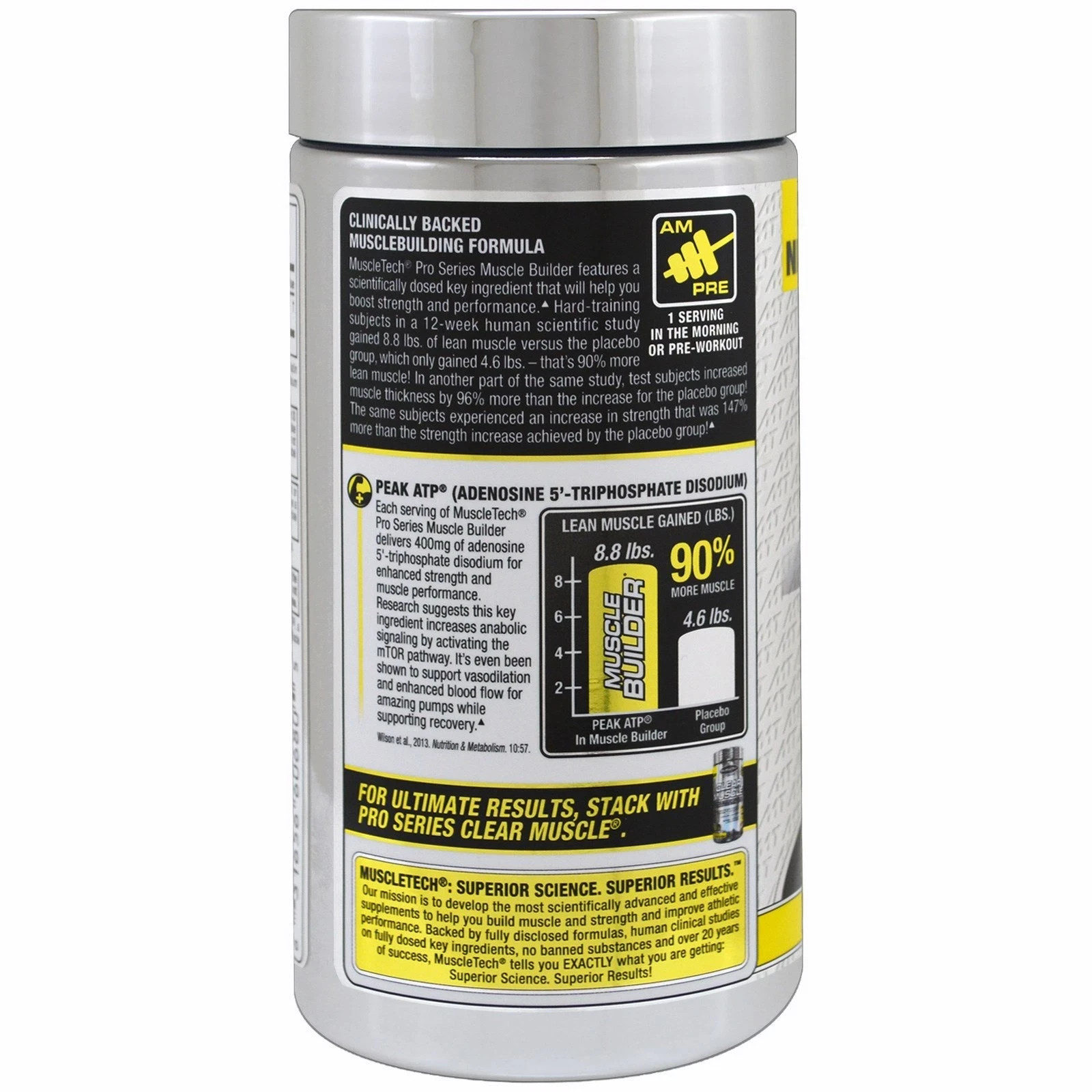 Muscletech Pro Series Muscle Builder – 30 Rapid-Release Capsules – Pack of 2