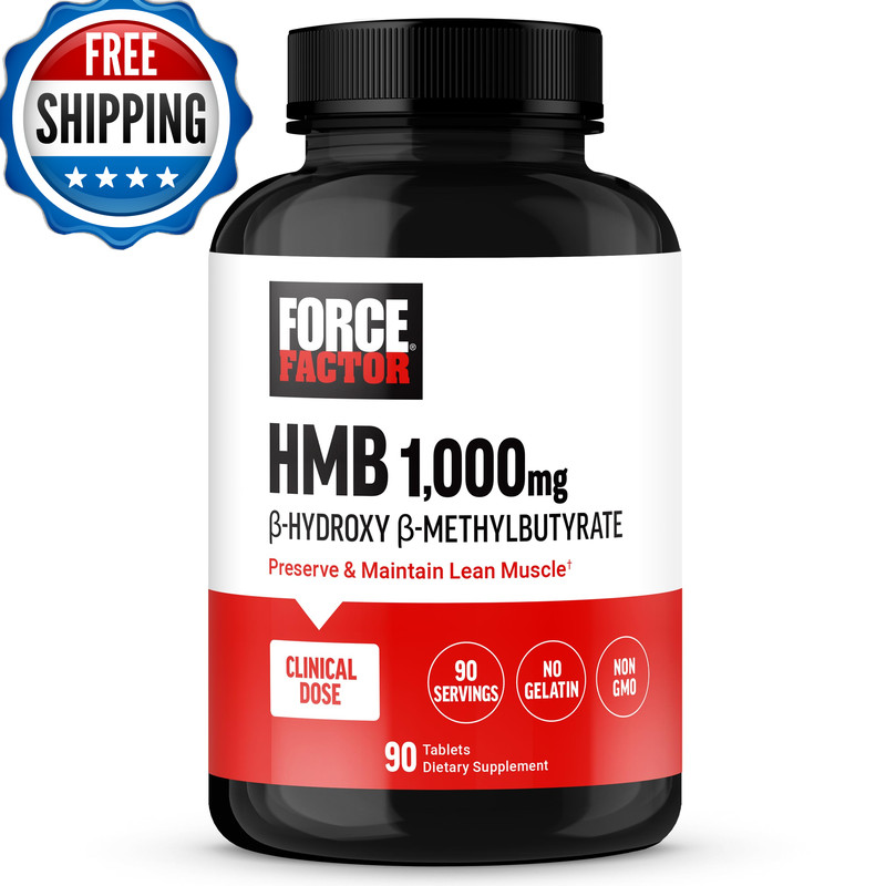 Force Factor Hmb Supplement To Preserve Lean Muscle Support Workout Recovery