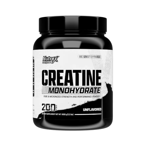 Micronized Creatine Monohydrate Powder 1kg 200 Servings 5g Muscle