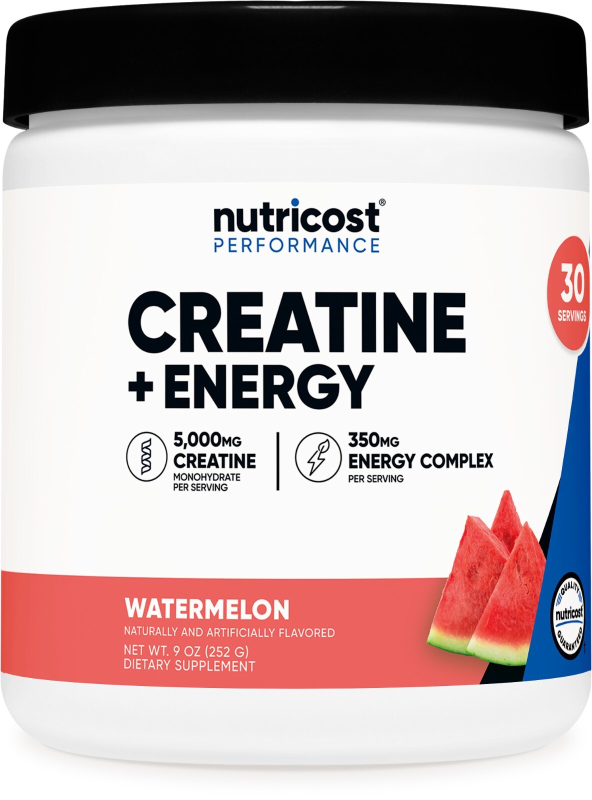 Nutricost Creatine + Energy 30 Servings (Watermelon Flavored)