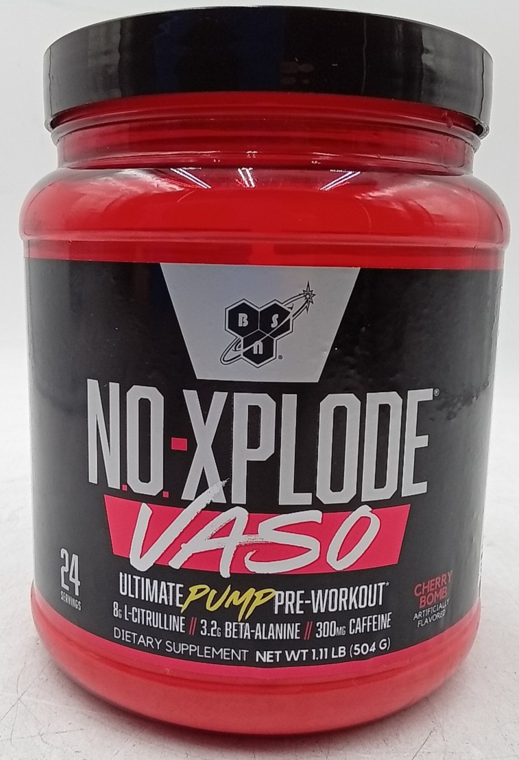 BSN NO XPLODE VASO The Ultimate Pump Pre-Workout Experience Exp 11/27