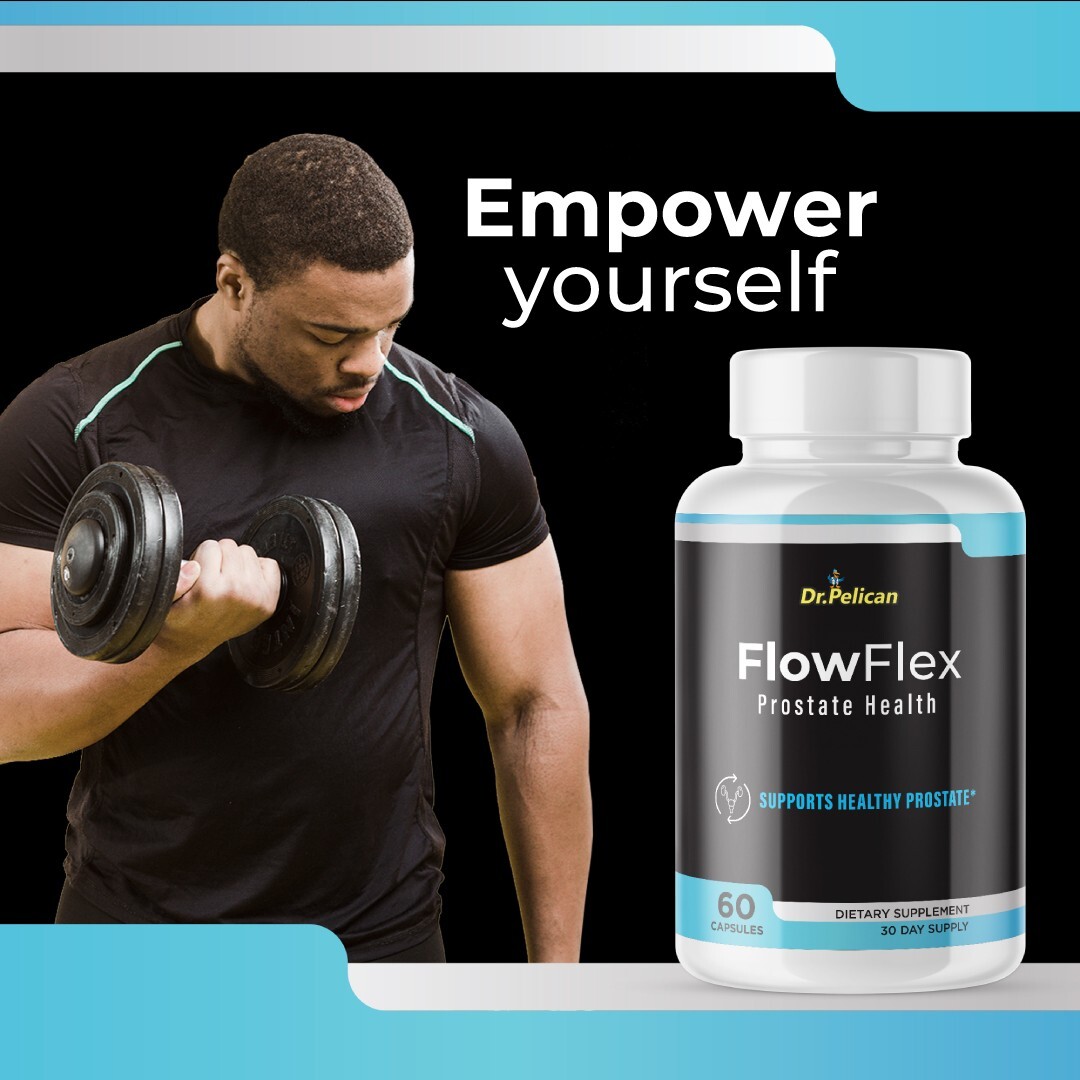 FlowFlex – Prostate Support- 5 Bottles- 300 Capsules