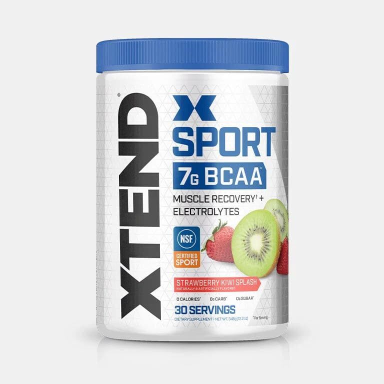 XTEND BCAA Powder Strawberry Kiwi Splash 30 Servings Sugar Free Electrolytes
