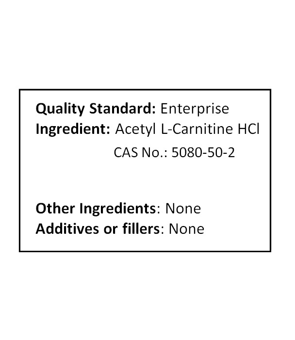 NuSci 100% PURE 500g ACETYL L-CARNITINE (ALCAR) POWDER Amino Acid memory