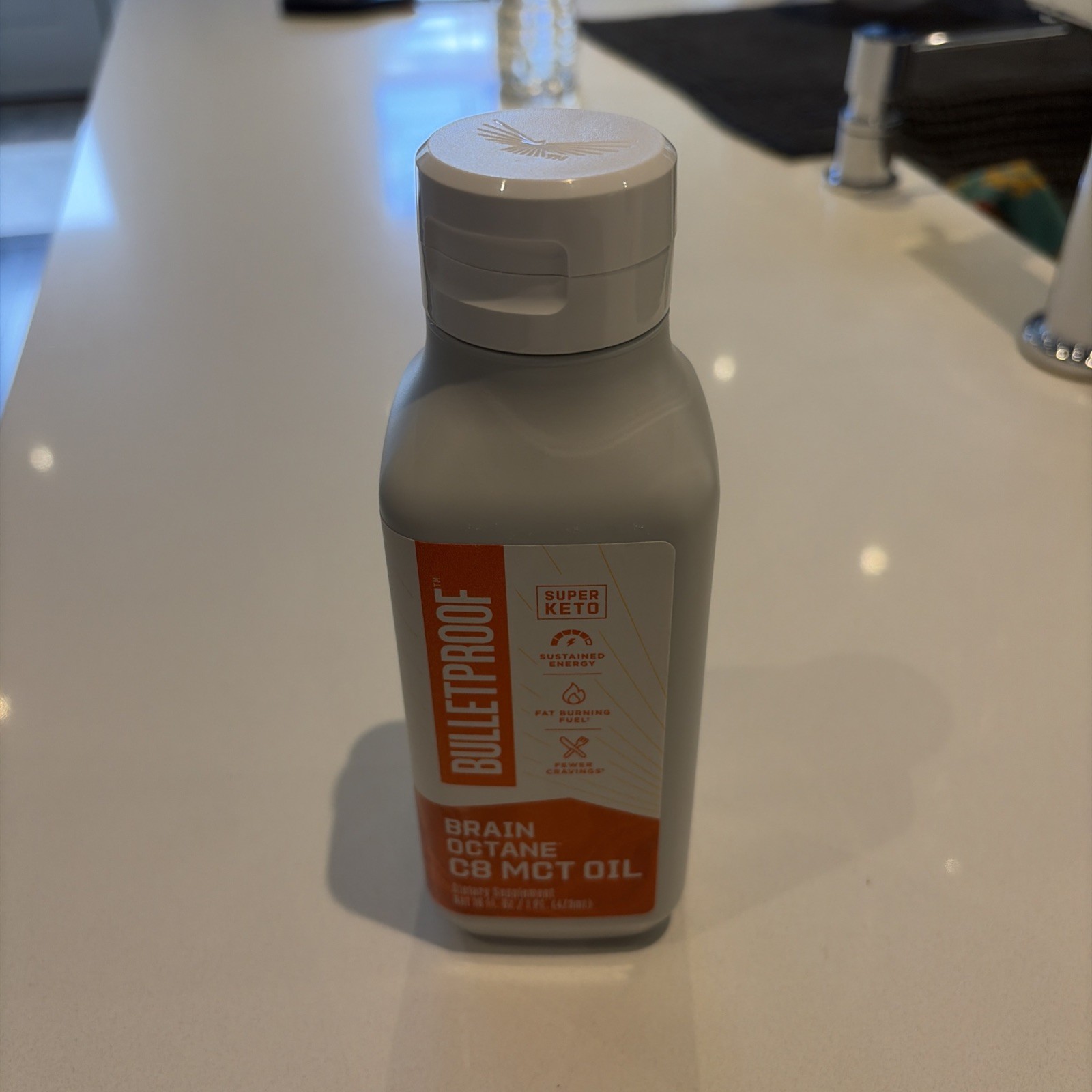 Bulletproof Brain Octane C8 MCT Oil – 16 fl oz
