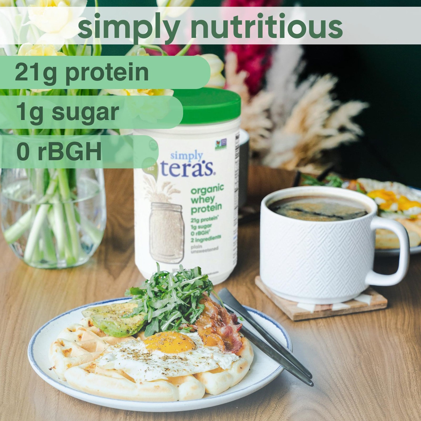 Organic Whey Protein Powder – Grass Fed Whey Protein Powder Without Artificia…