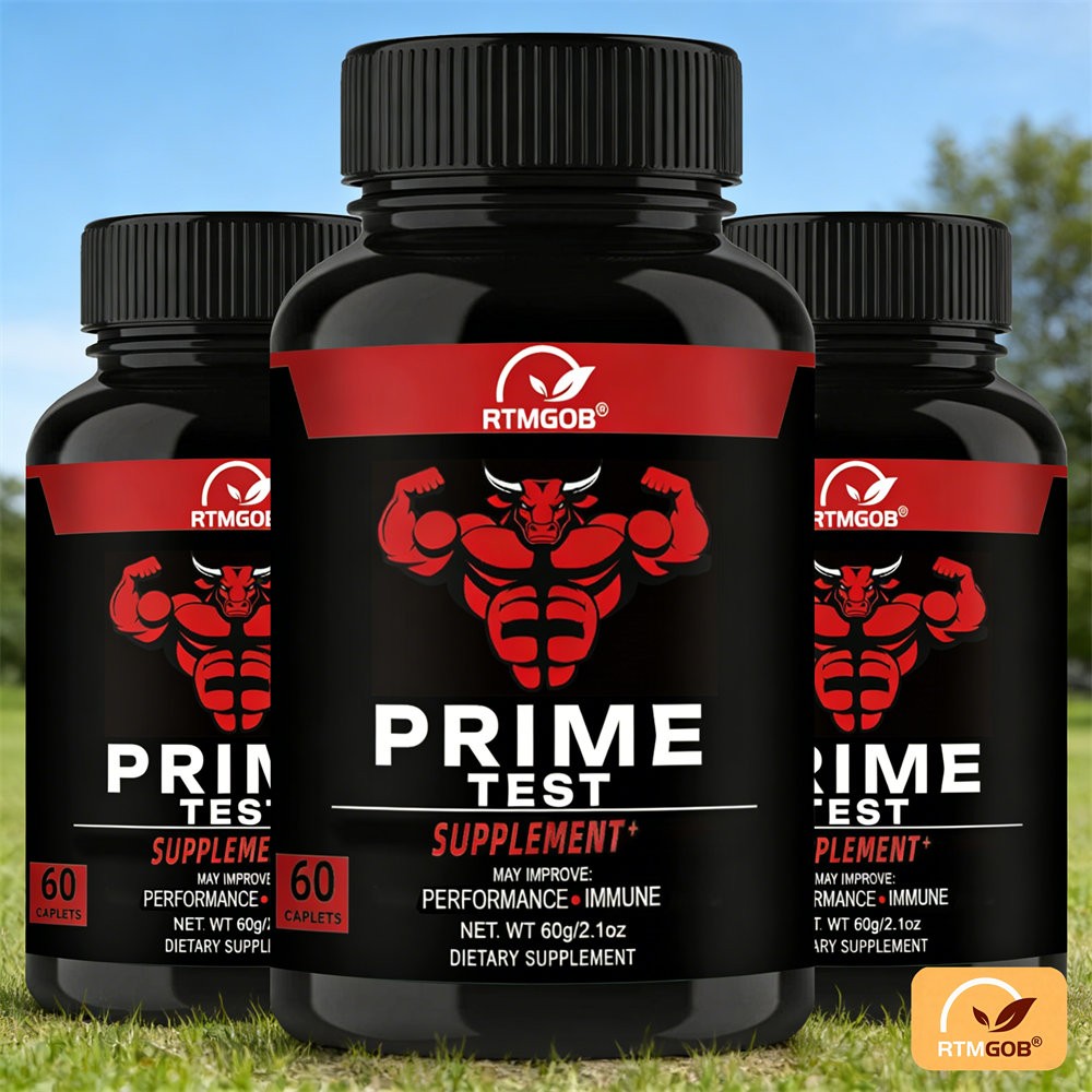 2 PCS PRIME LABS TESTOSTERONE Booster Test Natural Stamina Endurance 60Caplets