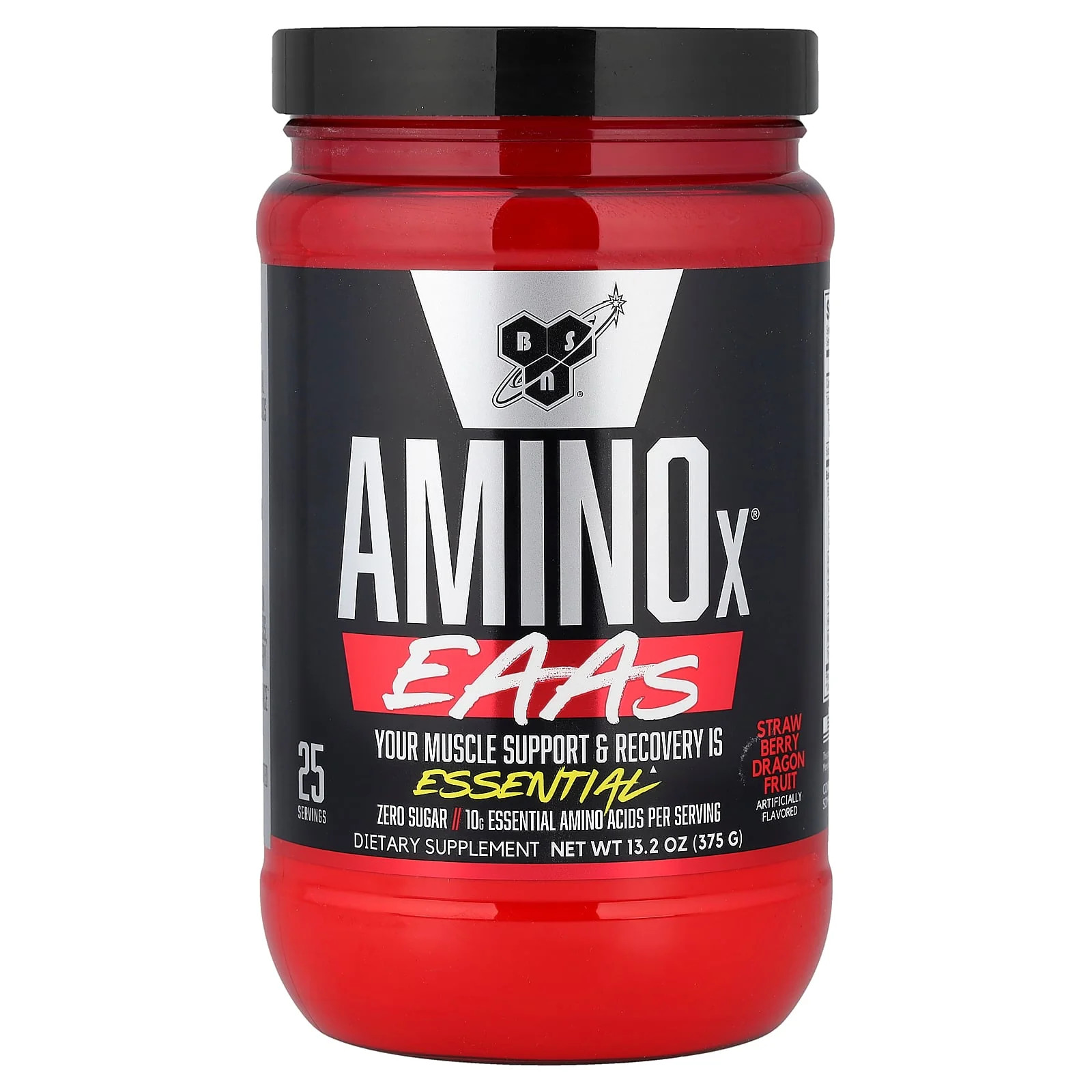 2 X BSN, AminoX�, EAAs, Strawberry Dragon Fruit, 13.2 oz (375 g)