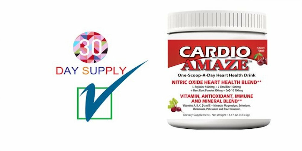 Cardio Heart Health Powder with EDTA Cherry – Free Shipping