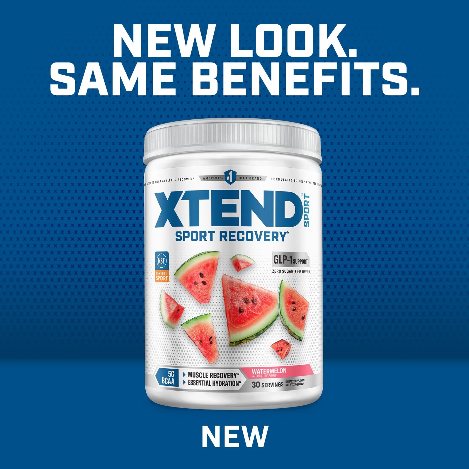 BCAA Powder Watermelon – Electrolyte Recovery & Hydration Drink Mix – 30 Serving