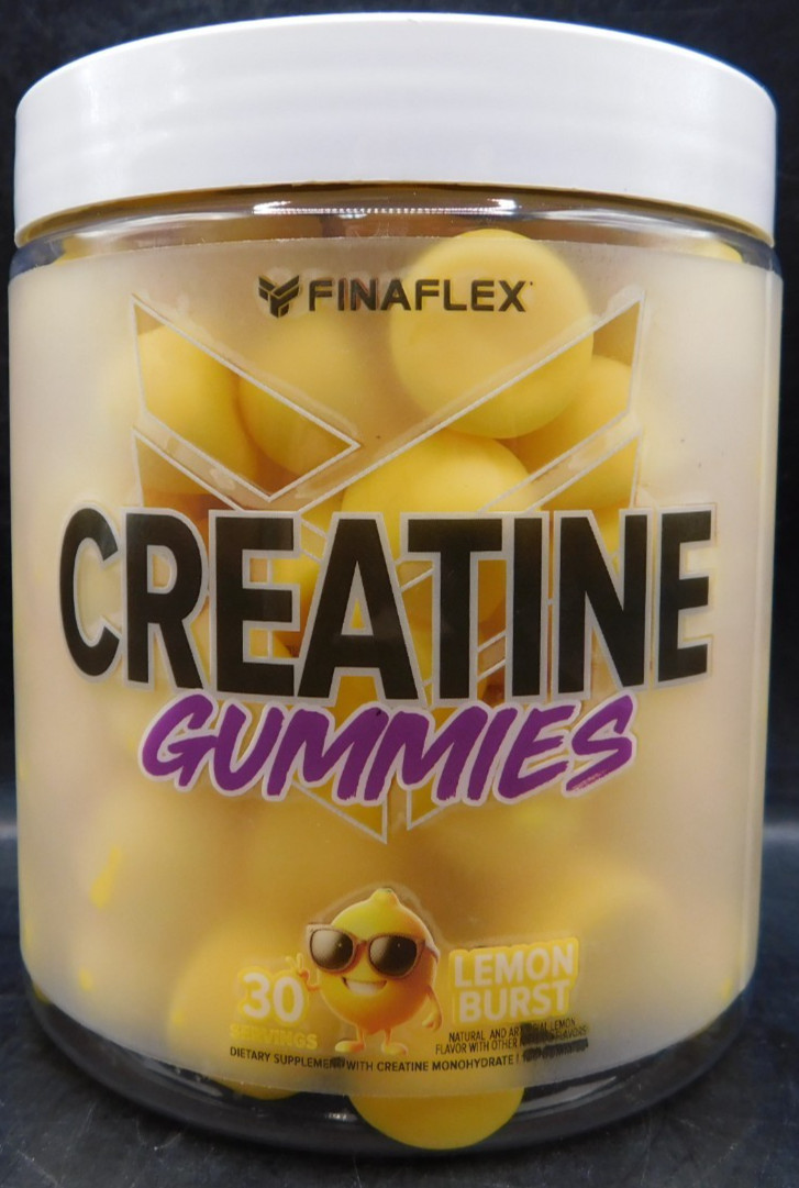 Finaflex Creatine Gummies, 120 Count Gummies, Exp. 3/27