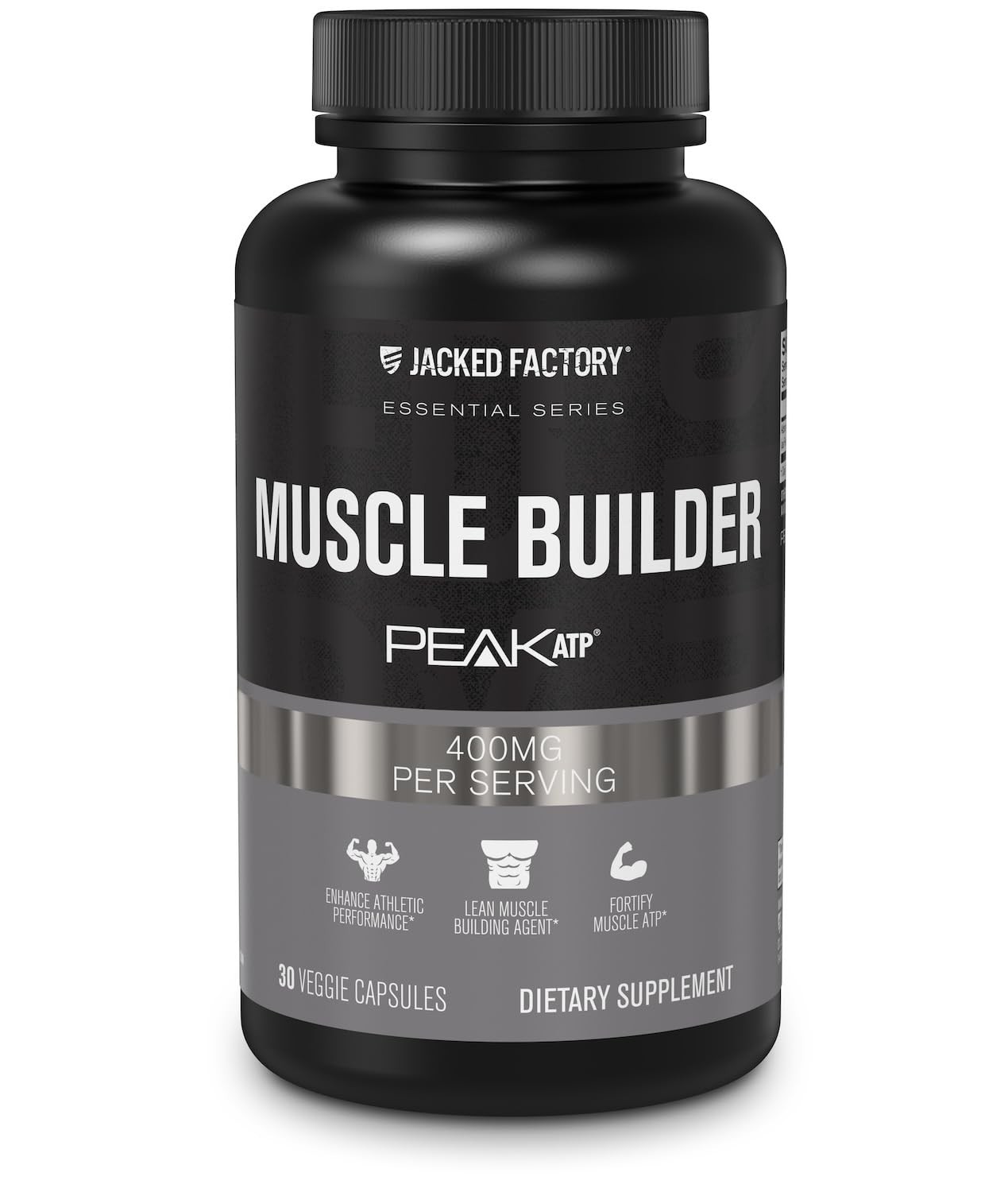 Essentials Muscle Builder – ATP Muscle Builder for Men with Peak ATP to Support