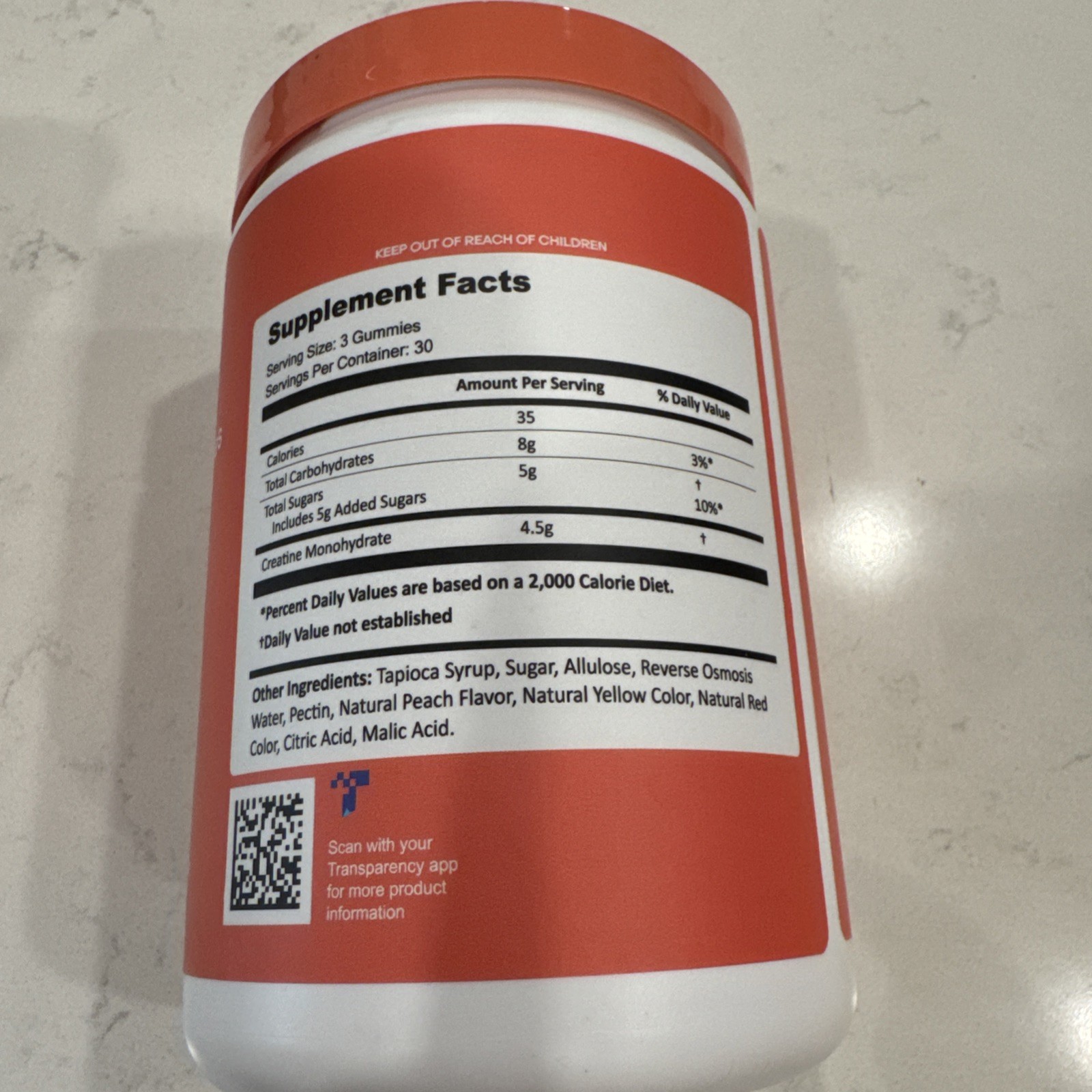 Create Creatine Gummies for Strength, Focus & Endurance, For Men & Women | 90 Ct