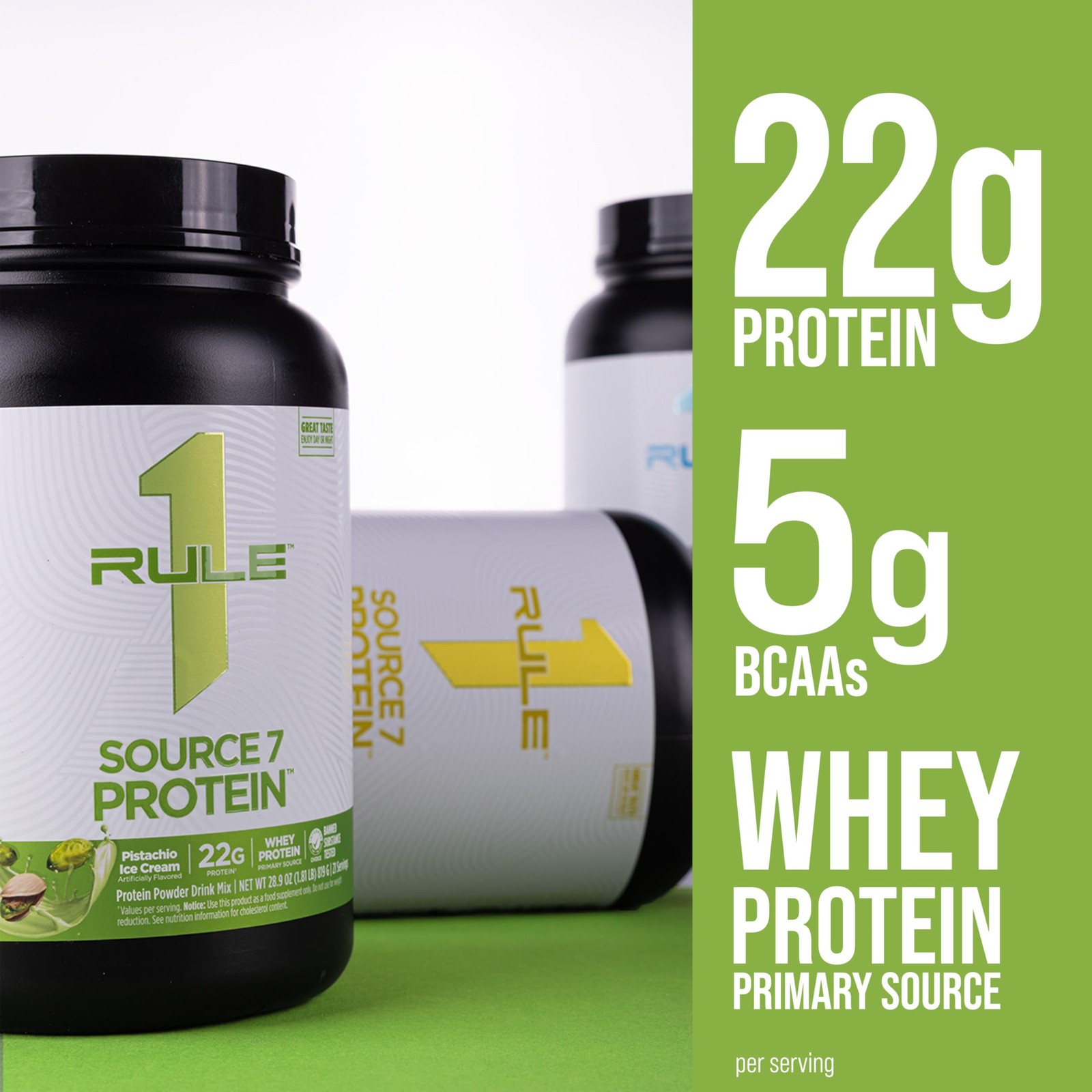 Rule 1 Proteins Source 7 Protein Decadent Flavor Velvety Smooth Texture 22G