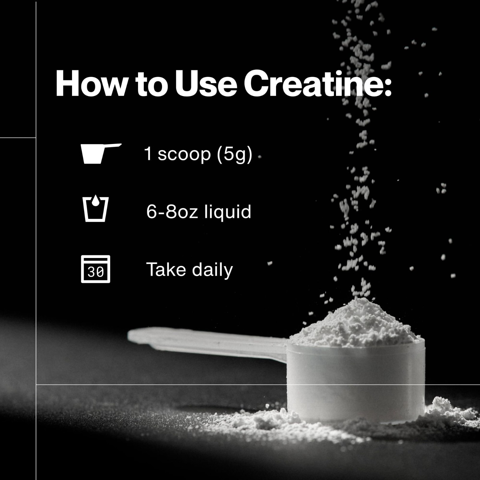 Creatine Monohydrate Powder – Supports Strength & Lean Muscle – NSF Certified –