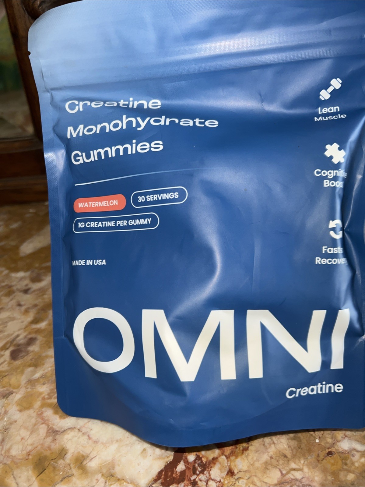 Creatine Monohydrate Gummies – Supports Muscle Growth, Recovery & Brain Funct…