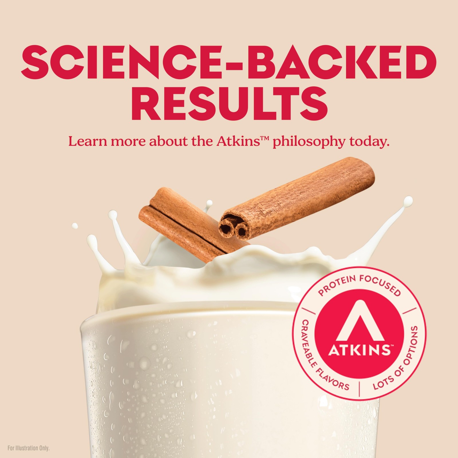 Atkins Creamy Chocolate Coconut Protein Shake 15G Protein 2G Net Carbs 1G Sugar