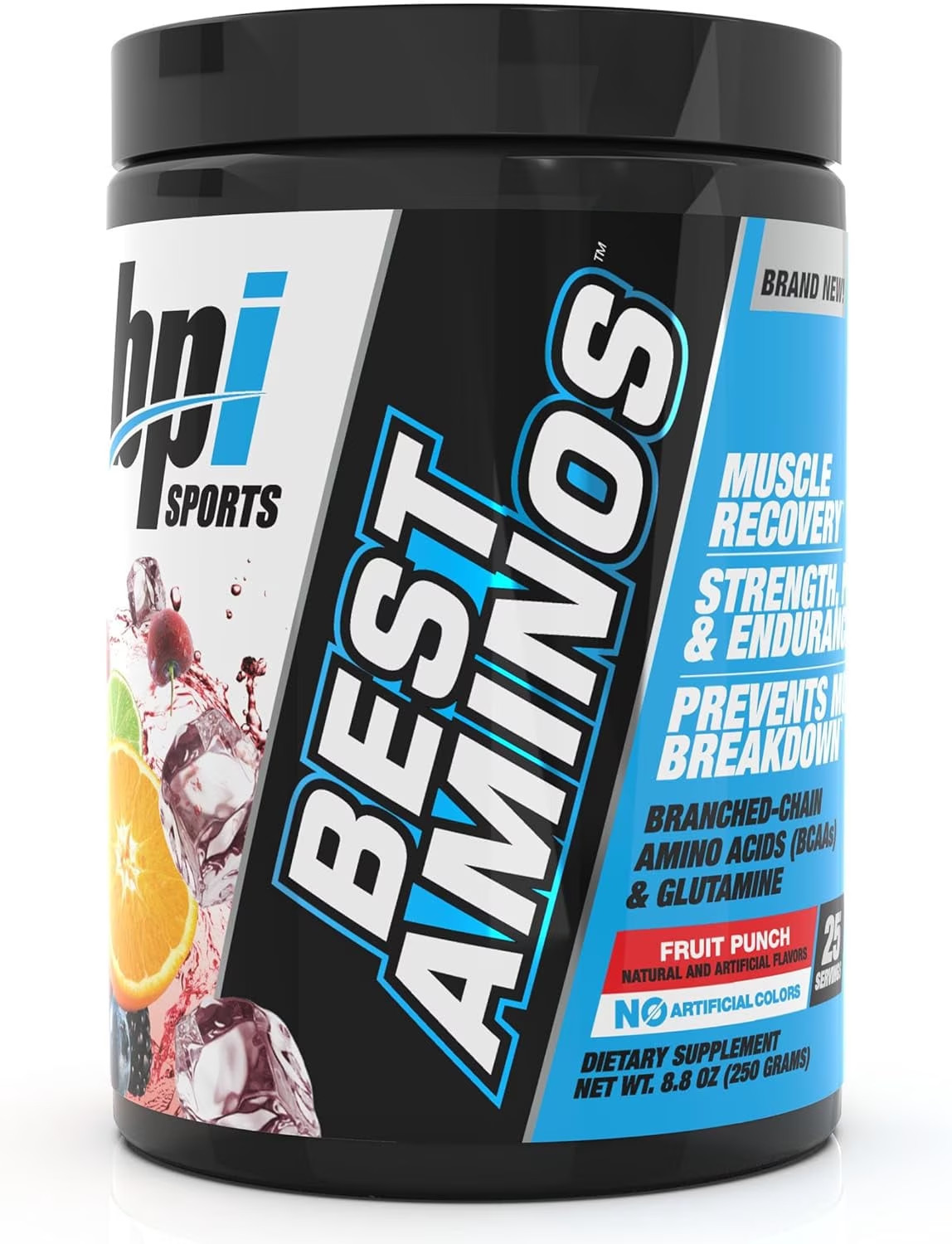 Best Aminos – BCAA Powder Post Workout & Glutamine Recovery Drink with Branched