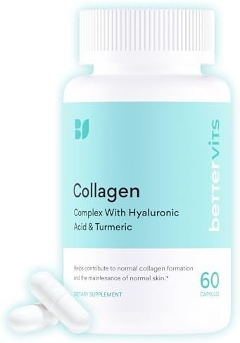 Bettervits Collagen Peptides Complex with Hyaluronic Acid & Turmeric | Hydrolyze