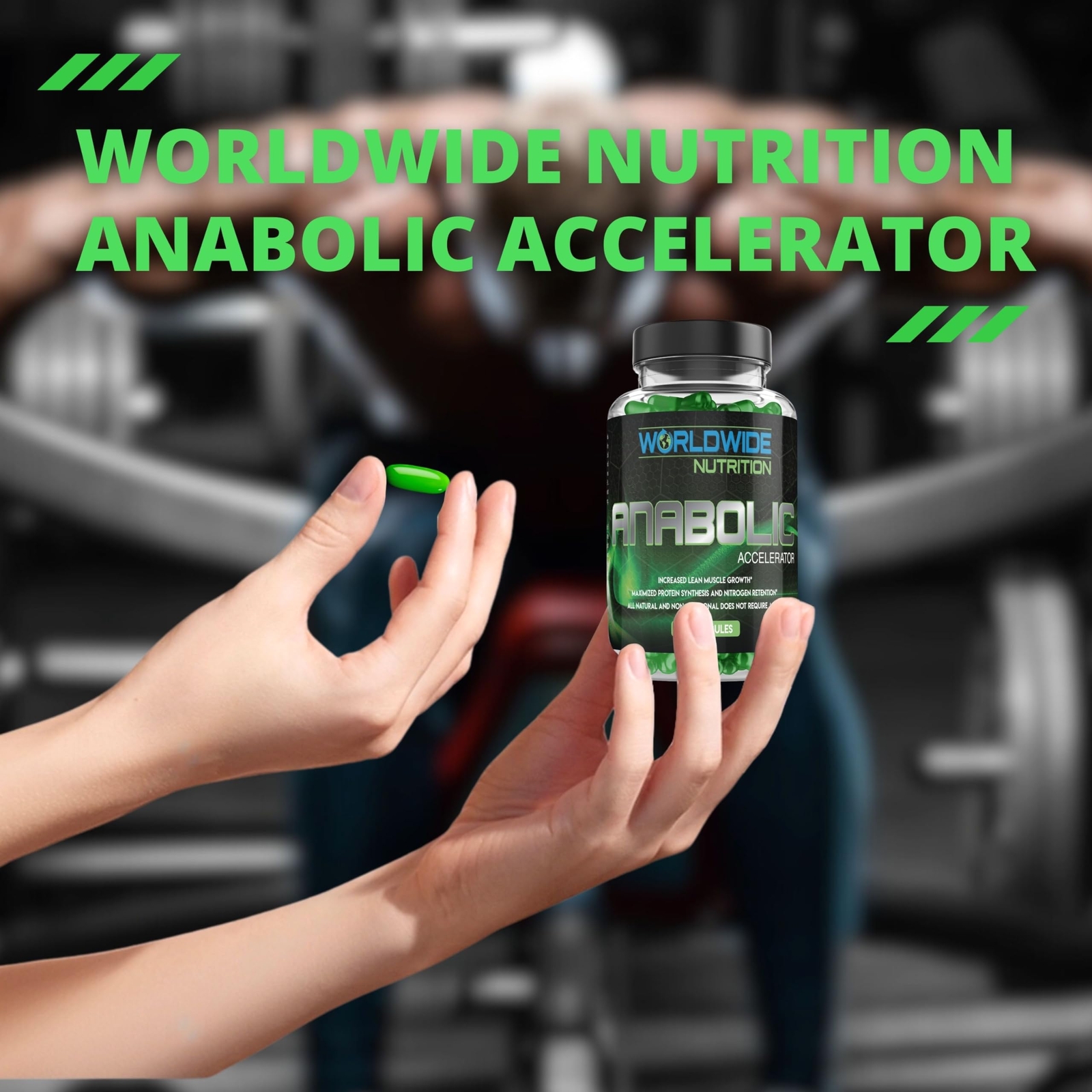 Worldwide Nutrition Anabolic Accelerator Vitamin Supplement – Ignite Your Gro…