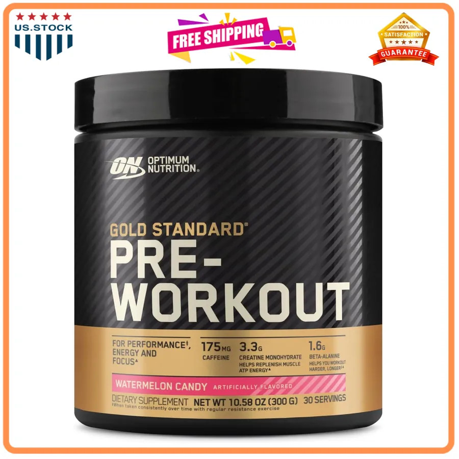 Optimum Nutrition Gold Standard Pre-Workout Watermelon Candy 30 Servings