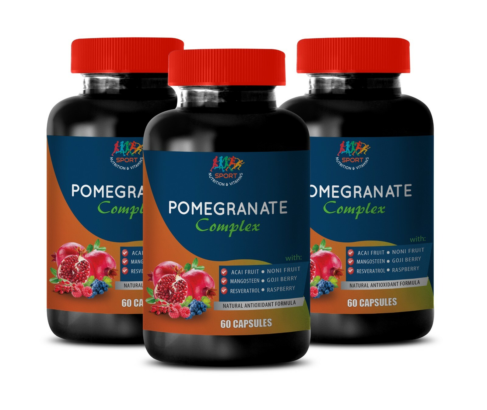 punicic acid supplement – POMEGRANATE COMPLEX – heart health pills 3B