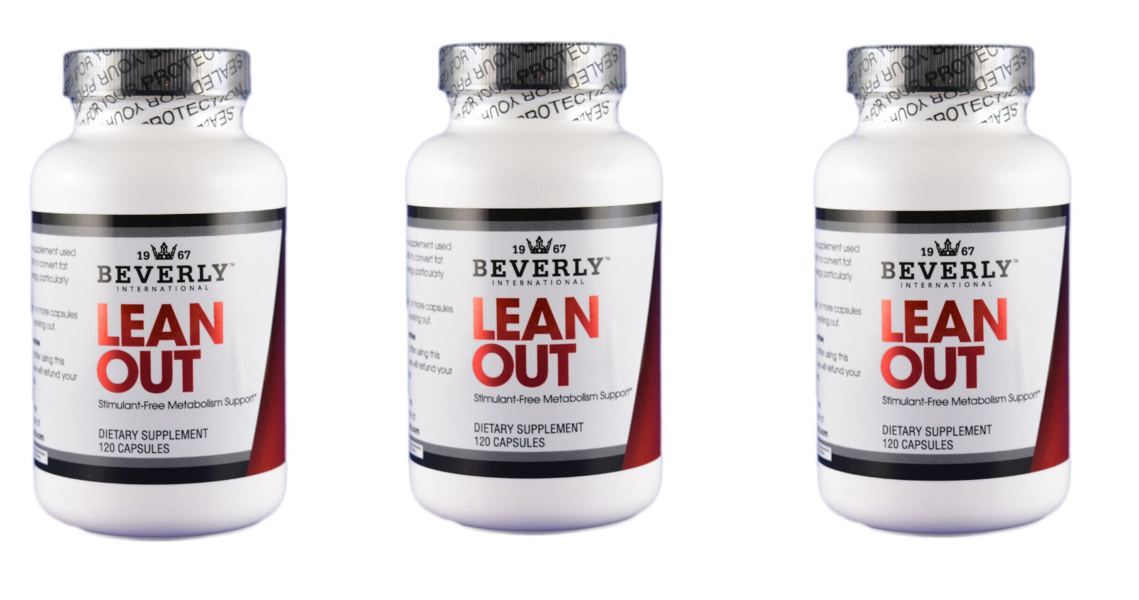 Beverly International Lean Out 120 Caps *****VALUE 3 PACK*****