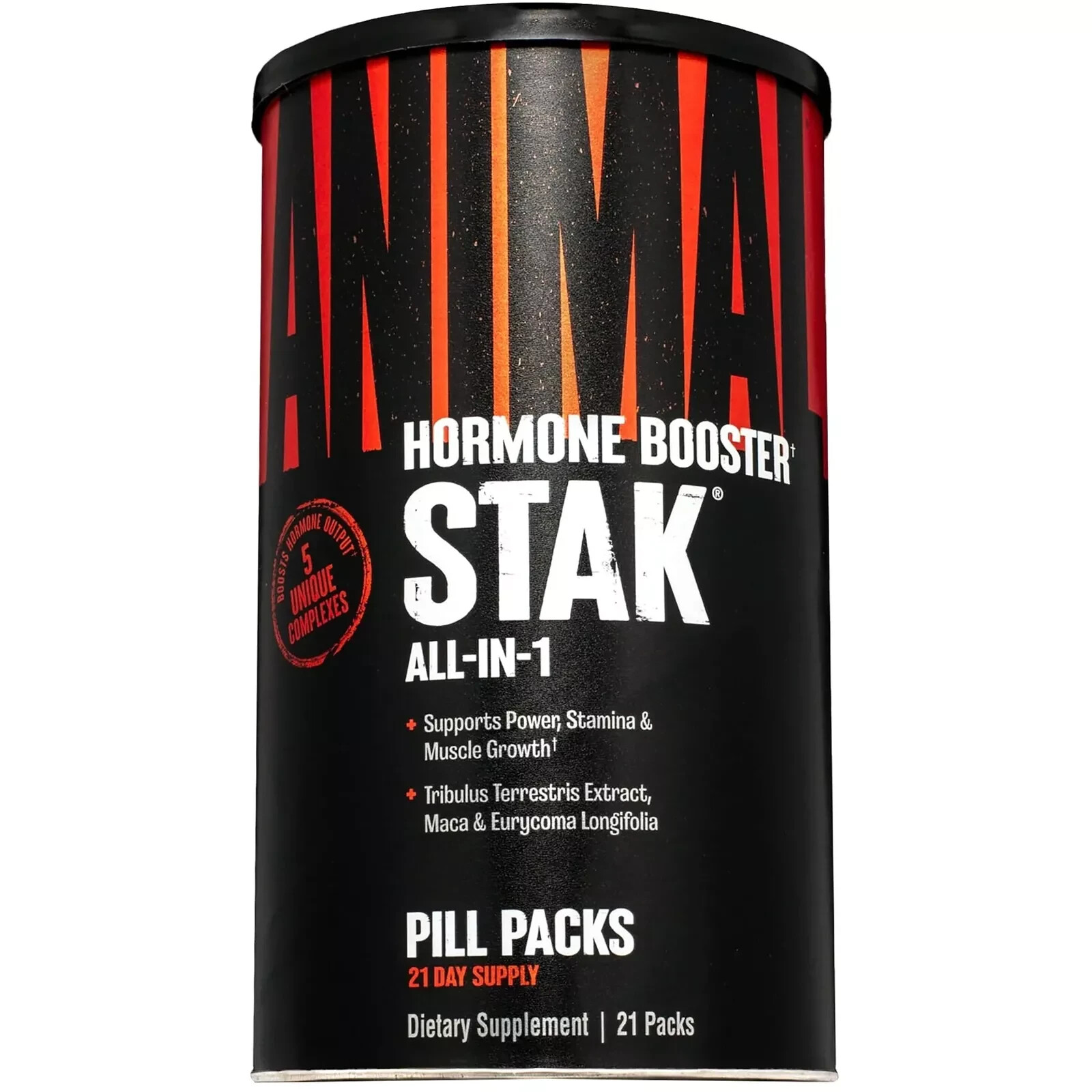 Universal Nutrition Animal Stak – 21 Packs – Non-Hormonal Supplement – NEW