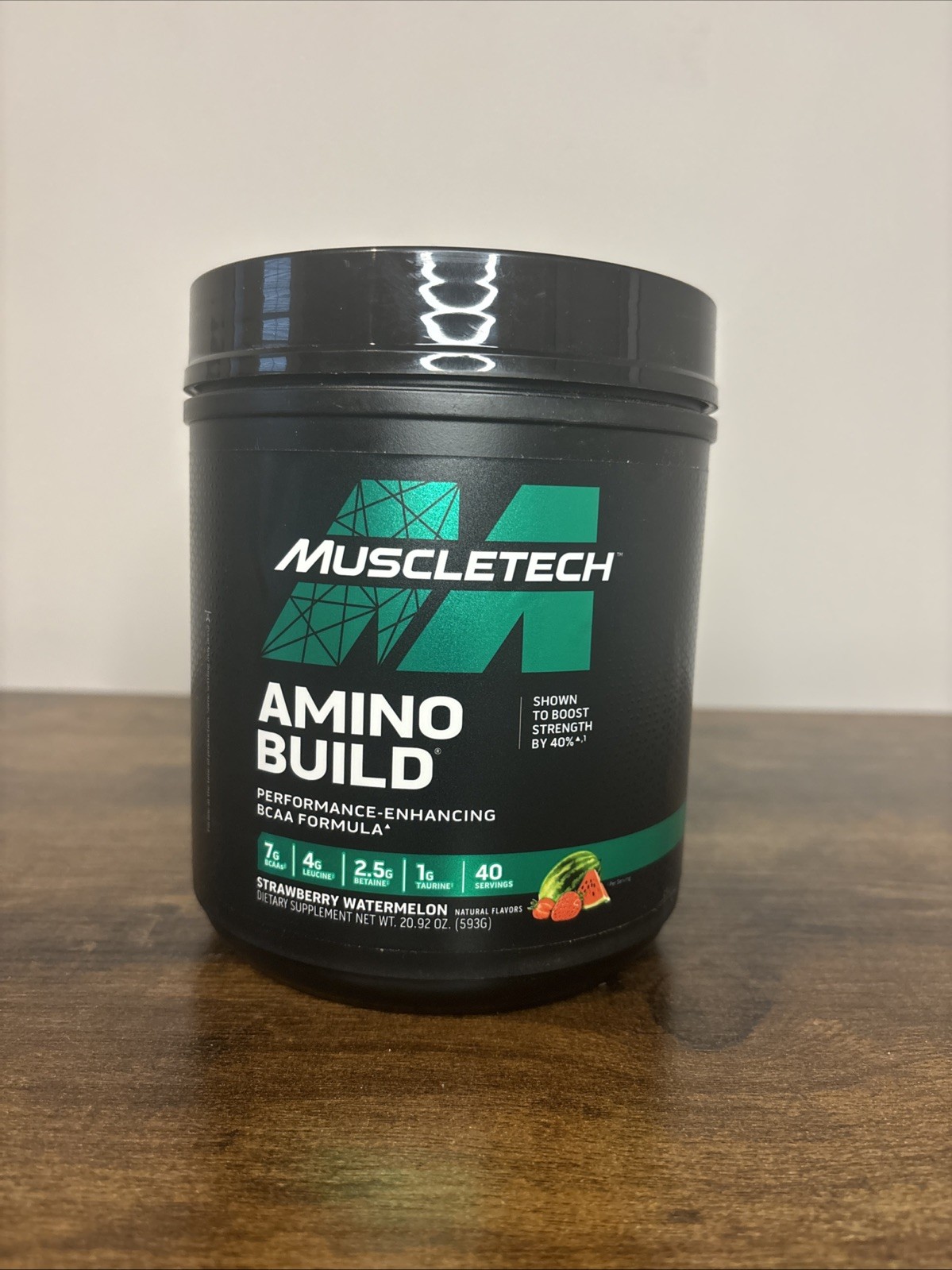 MuscleTech BCAA Powder for Men & Women, Strawberry Watermelon -Boosts Strength