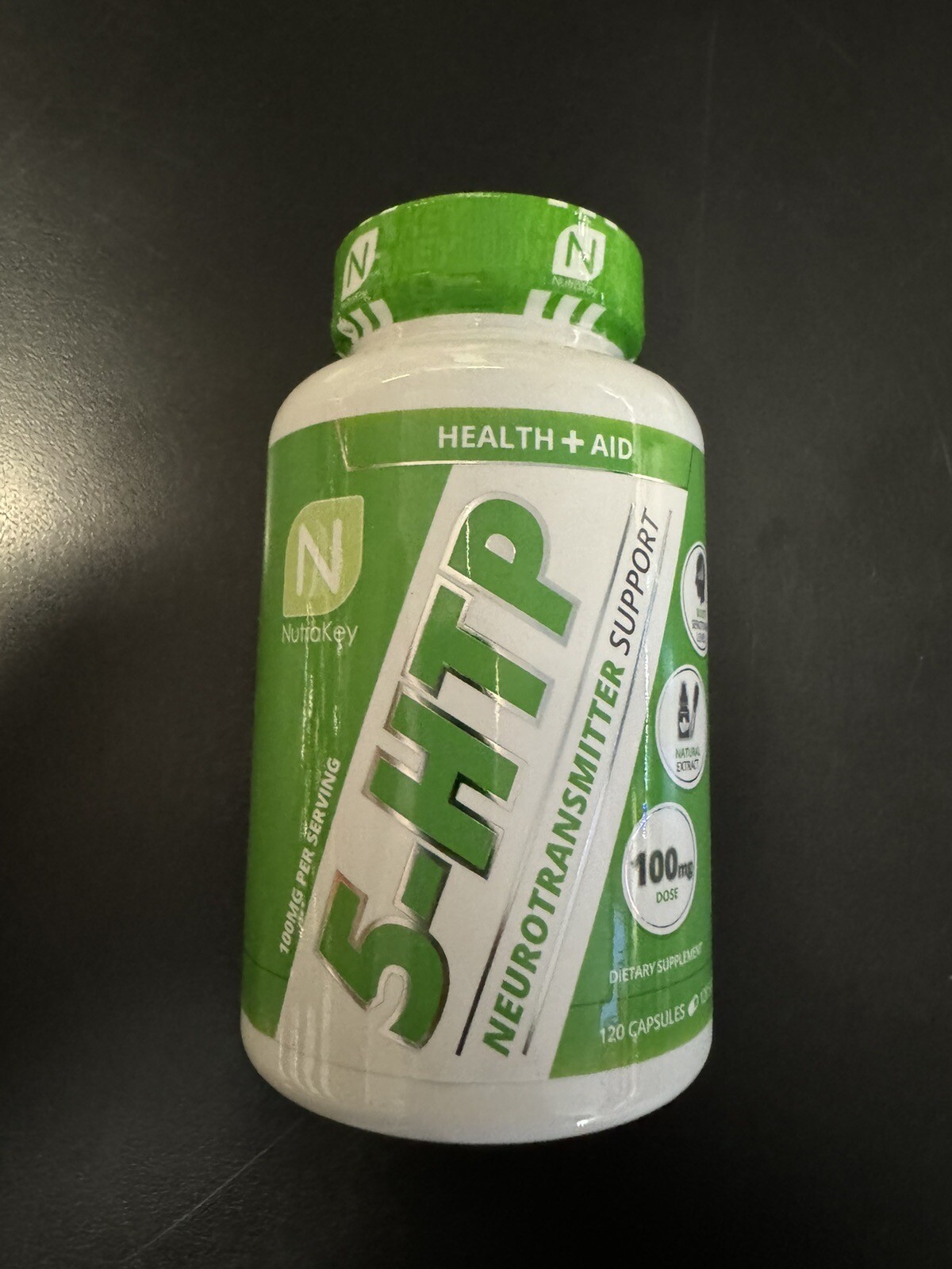 Nutrakey 5-HTP Energy, Appetite Control, Stress Relief, Brain Health – Sleep Aid