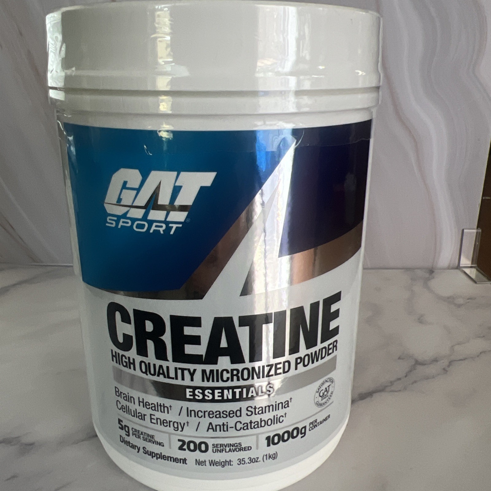 Creatine High Quality Micronized Powder Endurance Brain 5g Creatine 200 Servings