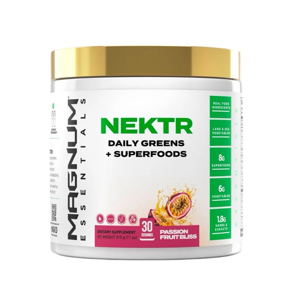 Magnum Nutraceuticals NEKTR Daily Greens + Superfoods Passion Fruit Bliss, 315 g