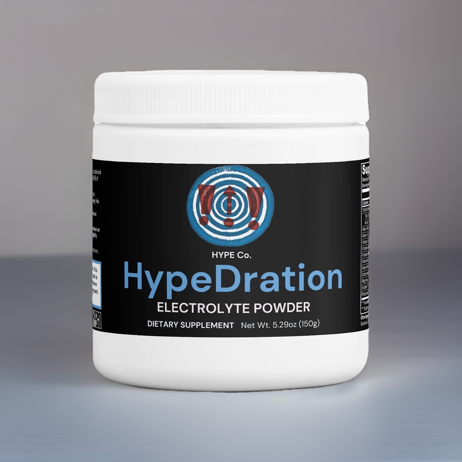 HYPECO HypeDration Lychee Berry Electrolyte Powder Keto Hydration Low Sugar