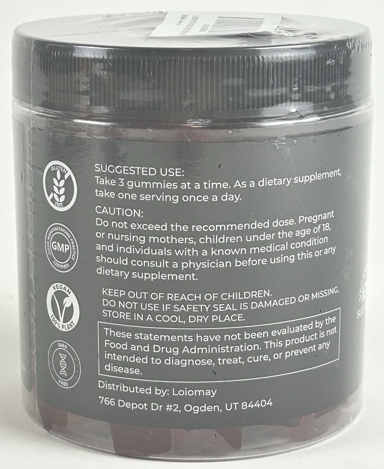 Creatine Monohydrate Gummies 7000mg Raspberry Sugar Free Vegan 120 Count