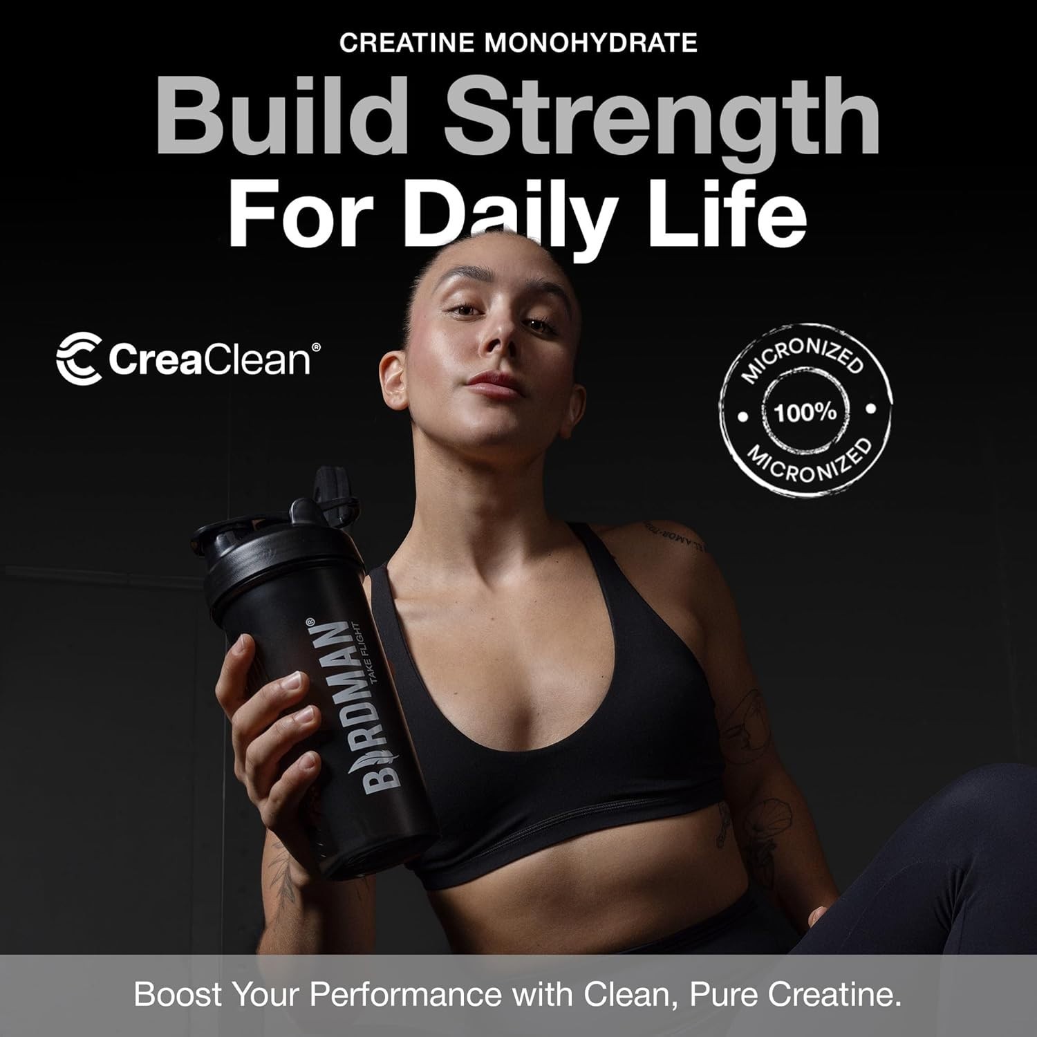 Creatine Monohydrate for Muscle Support & Energy – , Gluten Free, 400g Size