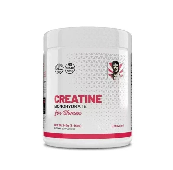 Old School Creatine Monohydrate Powder for Women 30 servings unflavored
