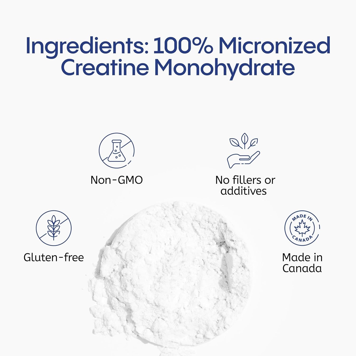 Pure Creatine Monohydrate Powder 300g – High Absorption, Micronized. 09/2026 *
